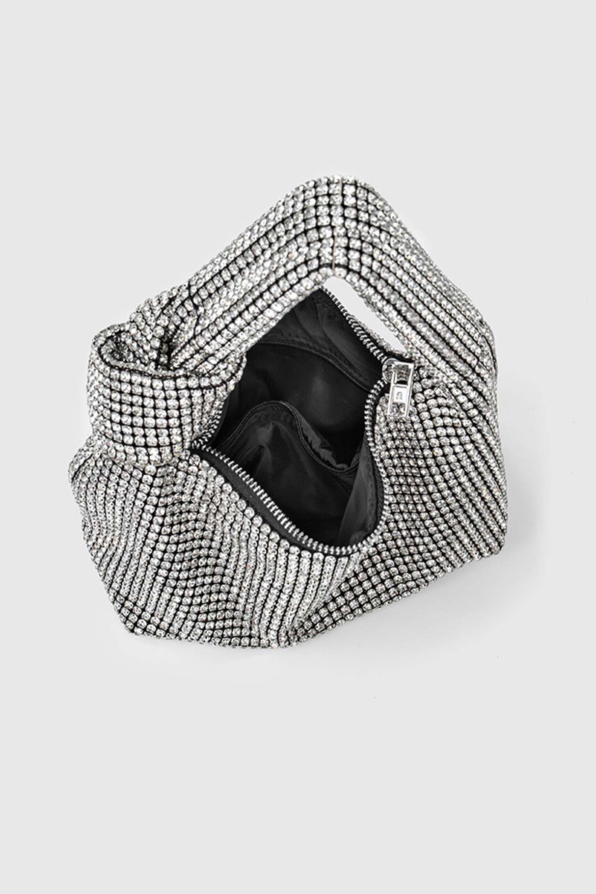 Rhinestone Knotted Handbag