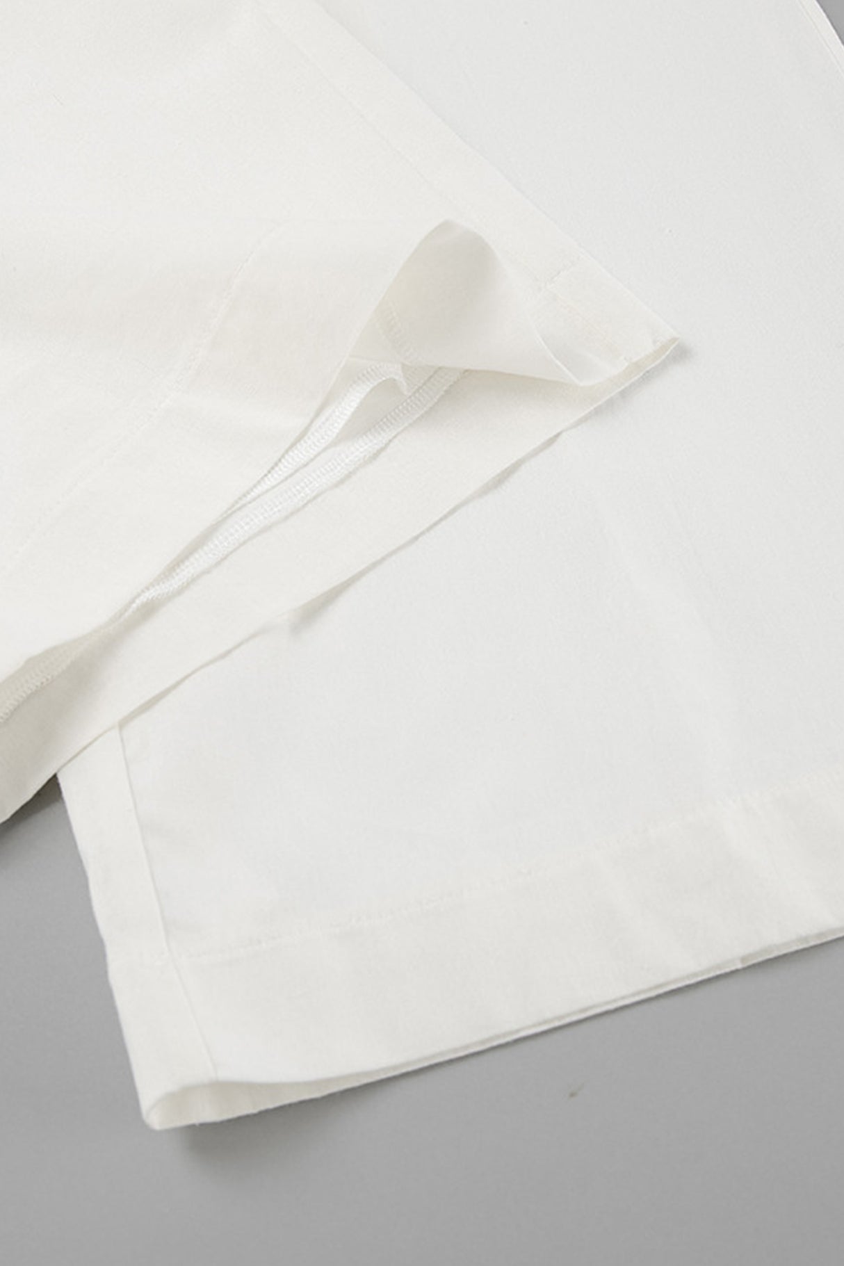 Arolora Ruffle Tie-up Cotton Vest Set