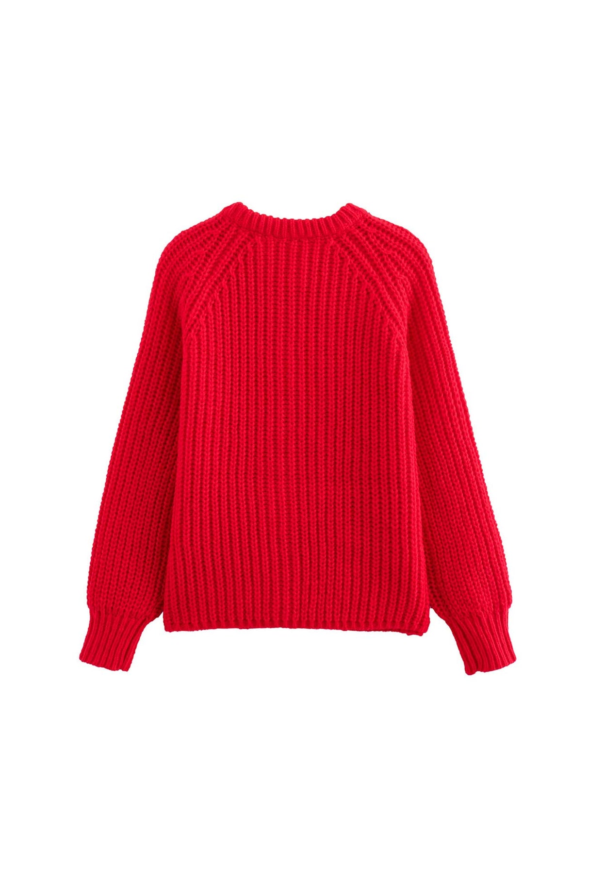 Arolora solid-color-botton-down-cardigan