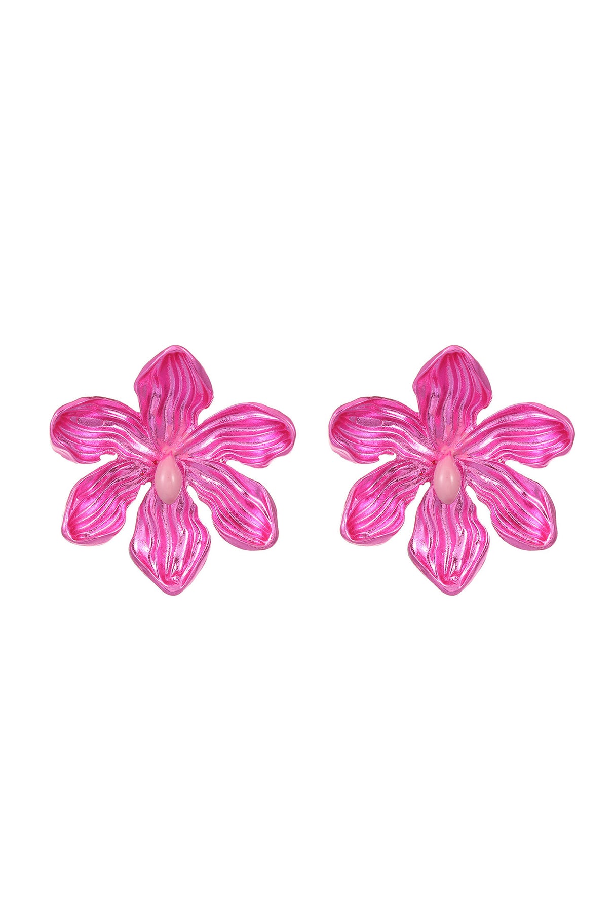 Solid Color Petal Earrings