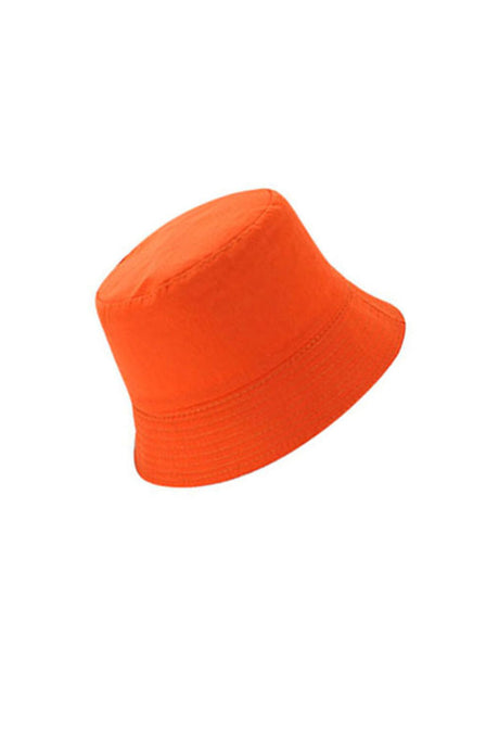 Solid Color Reversible Bucket Hat
