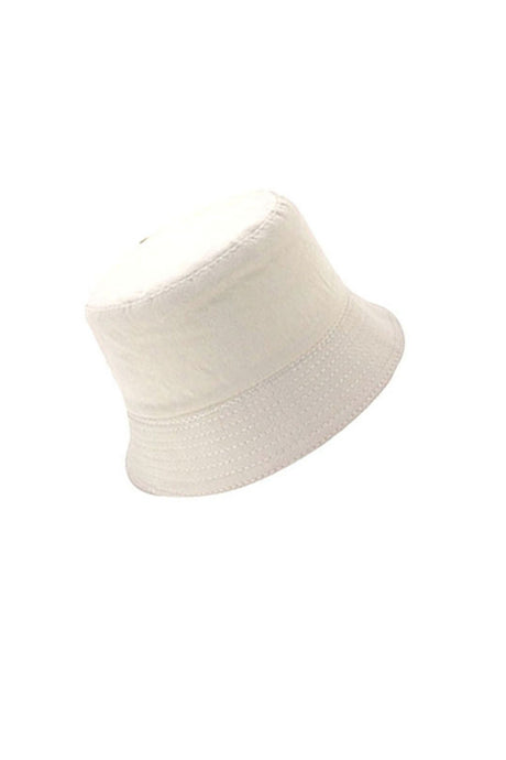 Solid Color Reversible Bucket Hat