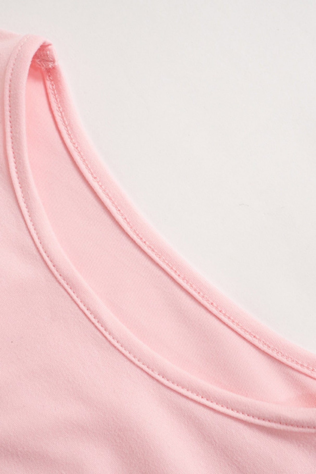 Arolora solid-crop-top-flares-long-pants-set