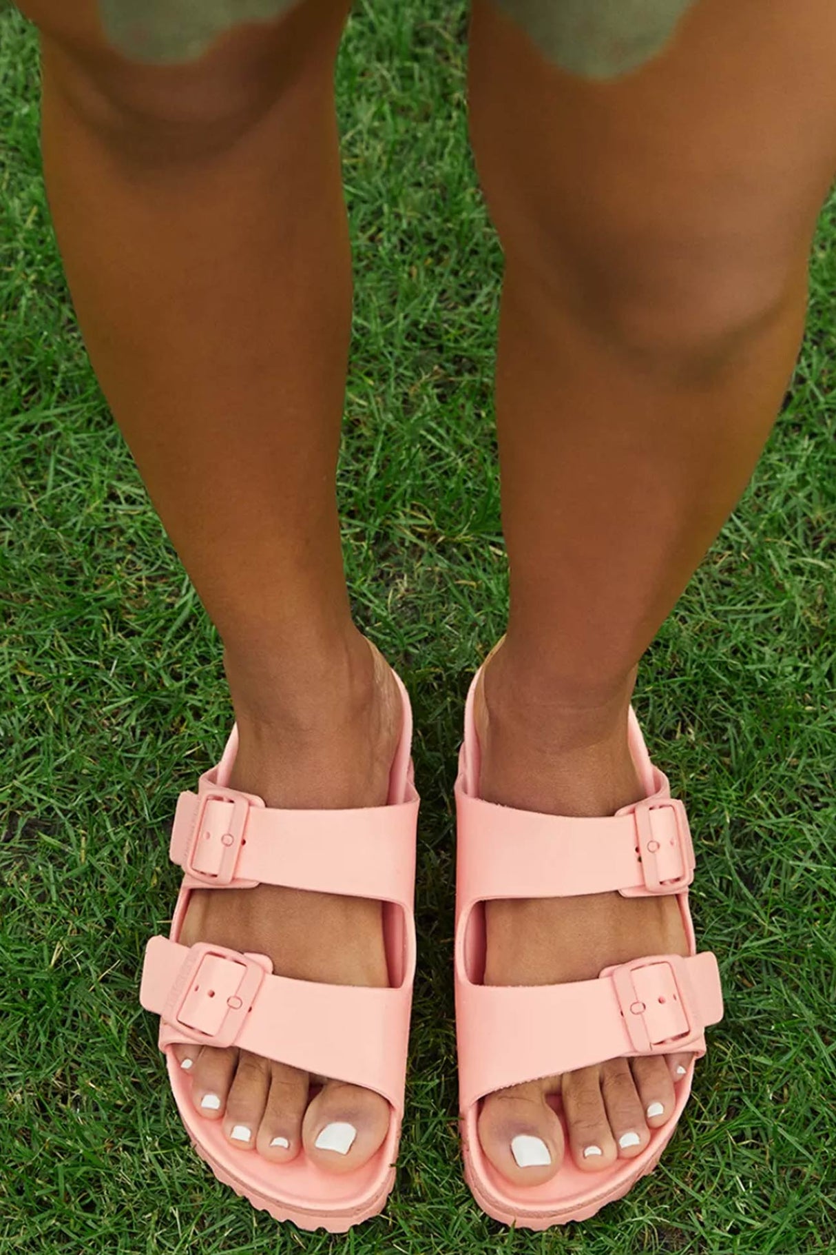 Solid Buckle EVA Sandals