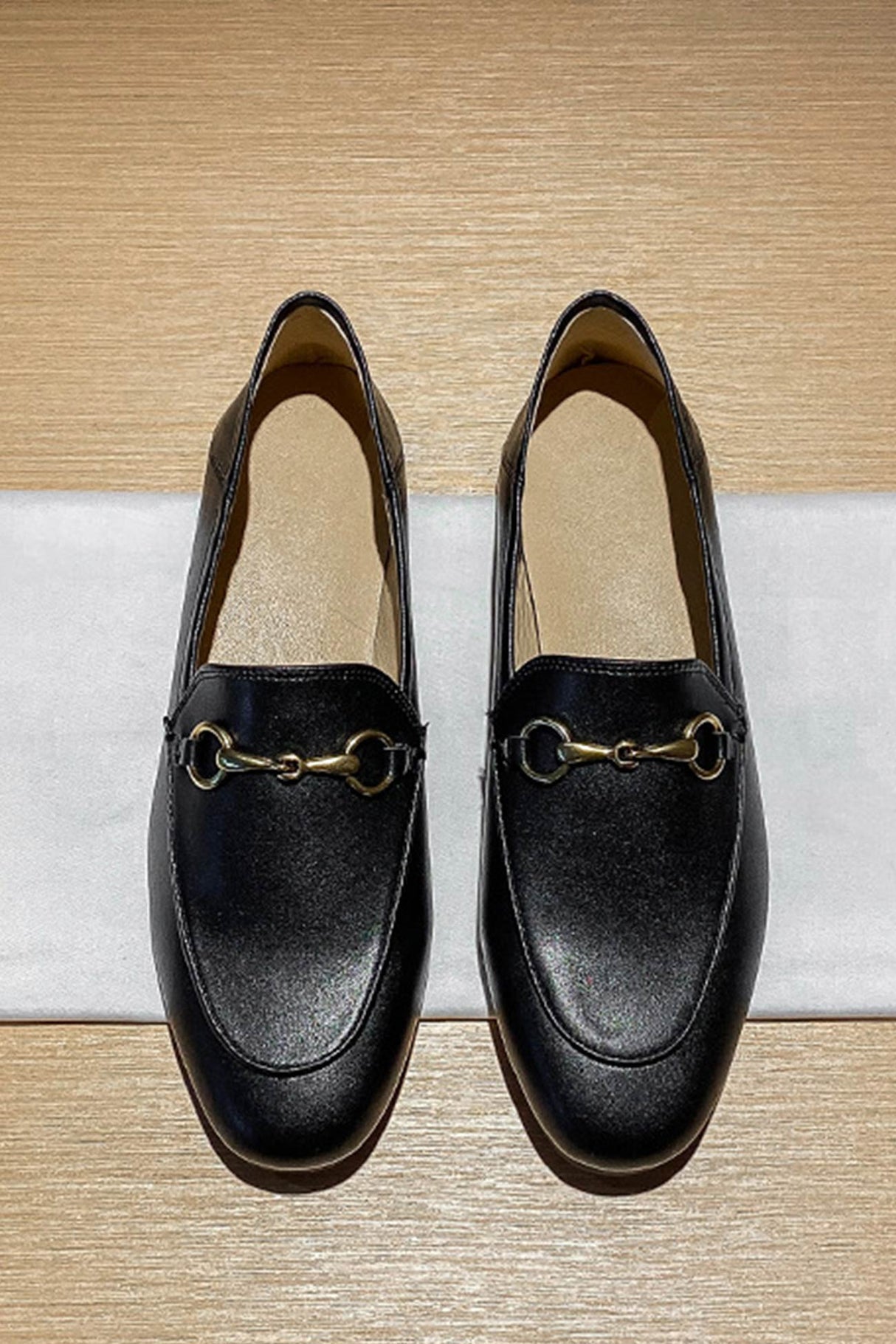 Solid Leather Loafer