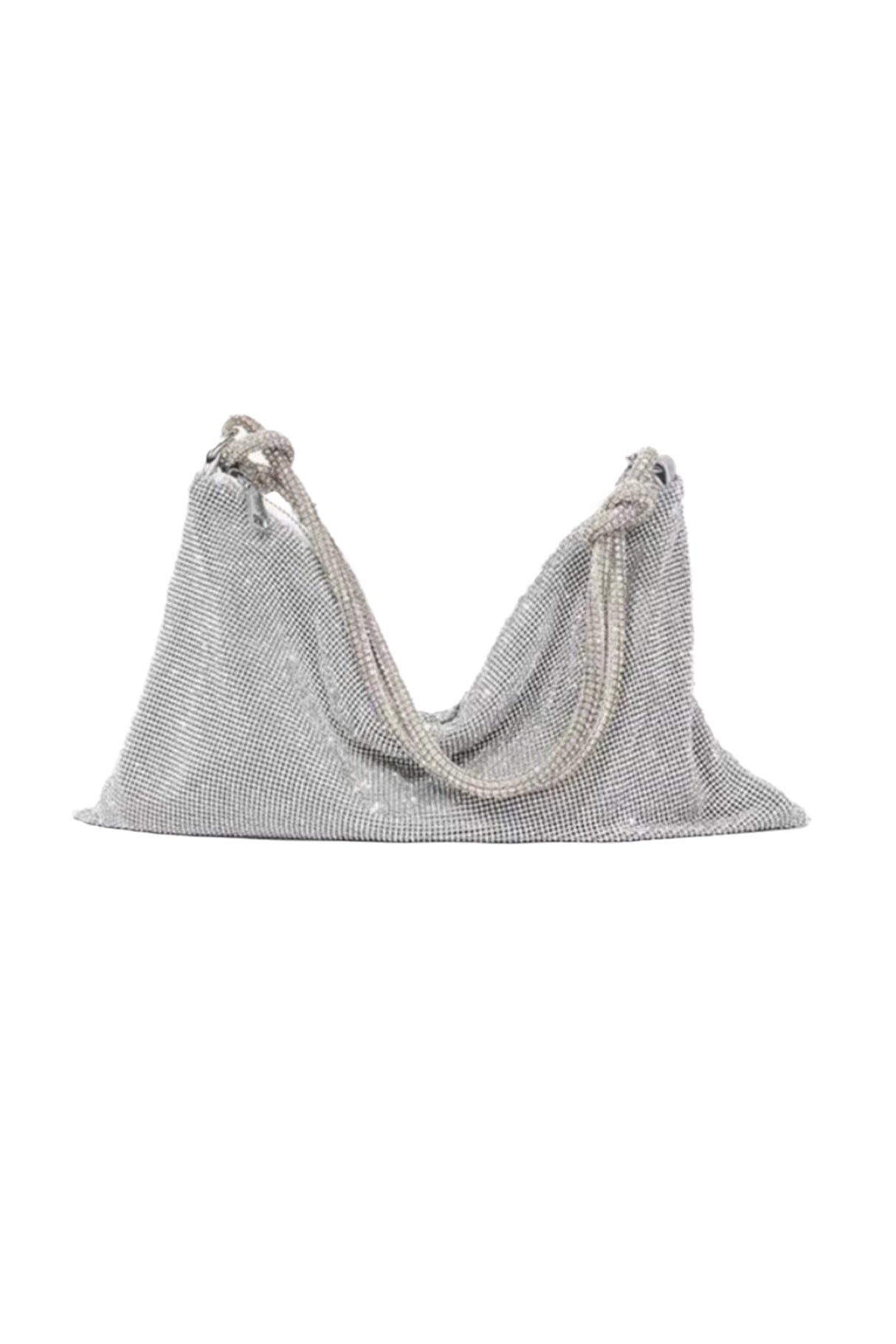 Solid Rhinestone Shoulder Bag