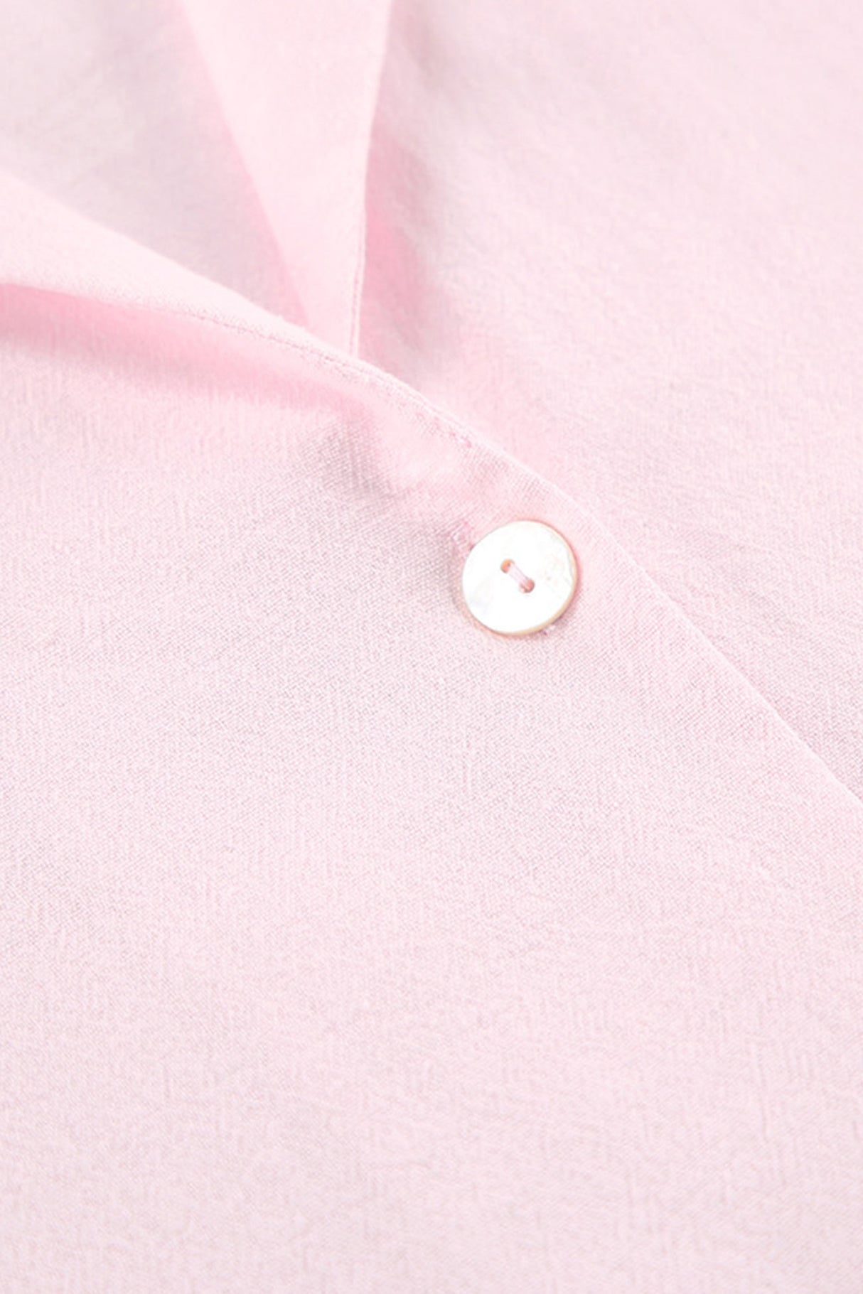 Solid Ruffle Cotton Loungewear