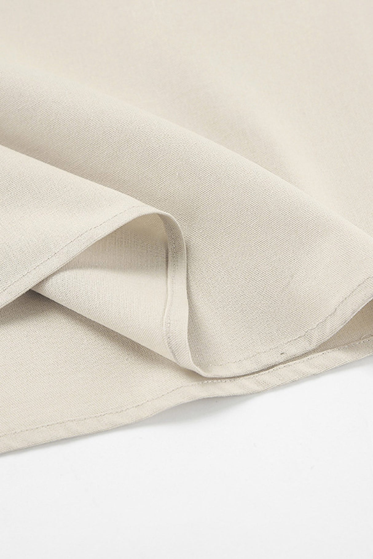 Arolora Spaghetti Straps A-line Cotton Linen Dress