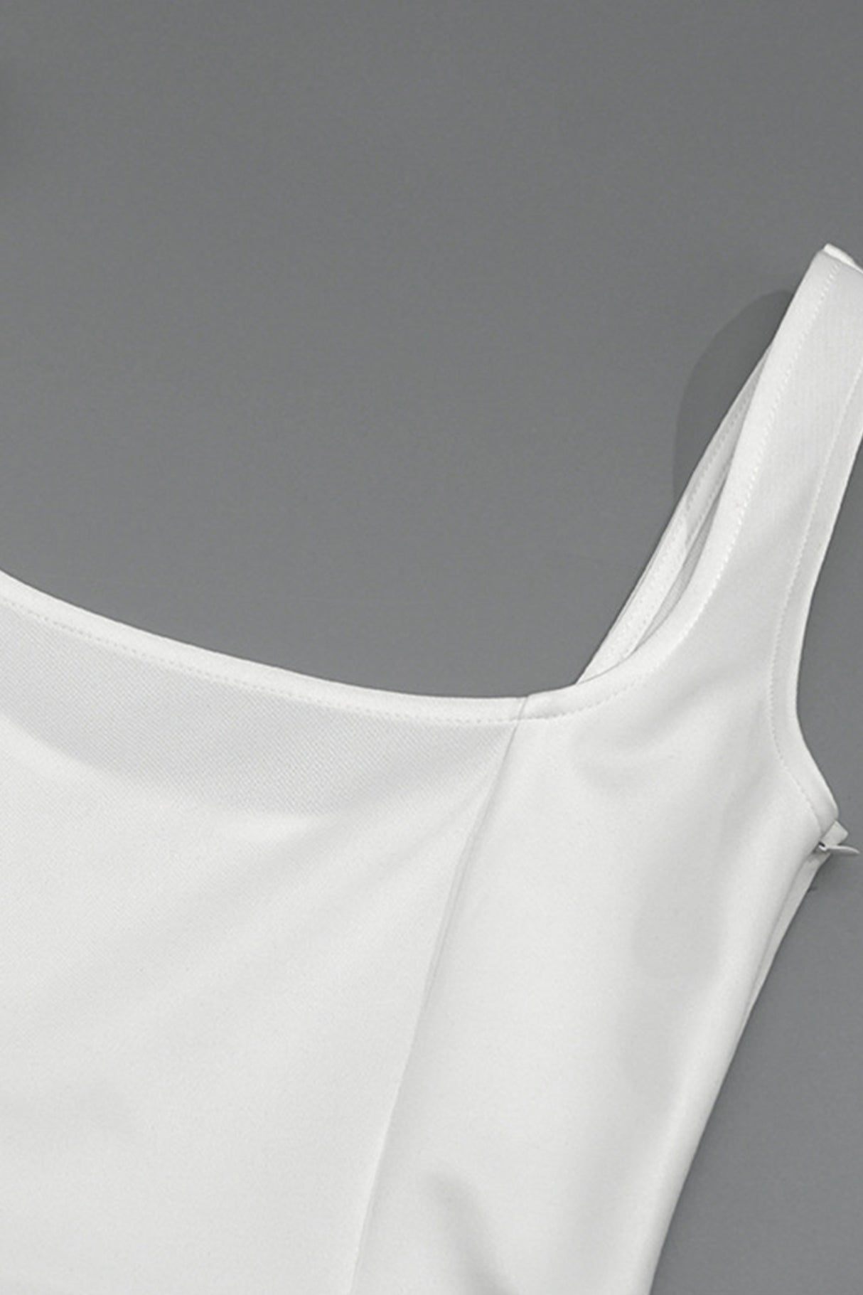 Arolora Square Neck Corset Swing Dress