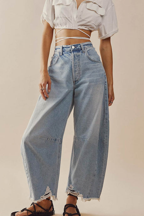 Arolora straight-leg-denim-ninth-pants