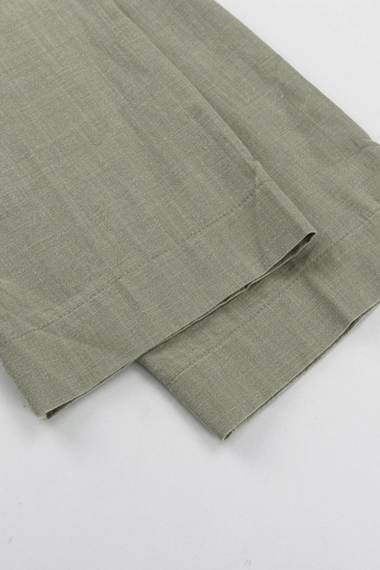 Arolora tie-front-long-sleeve-shirt-cotton-suits