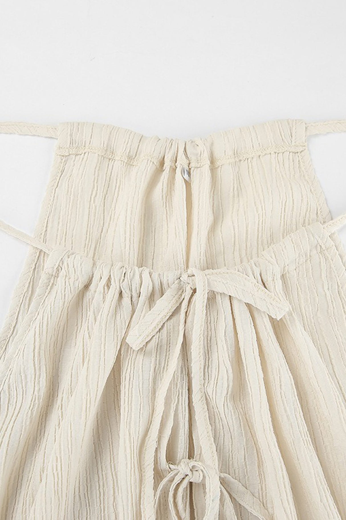 Arolora Tie-up Vest Long Pants Set