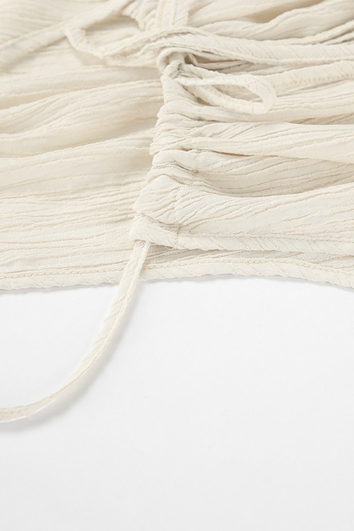 Arolora Tie-up Vest Long Pants Set