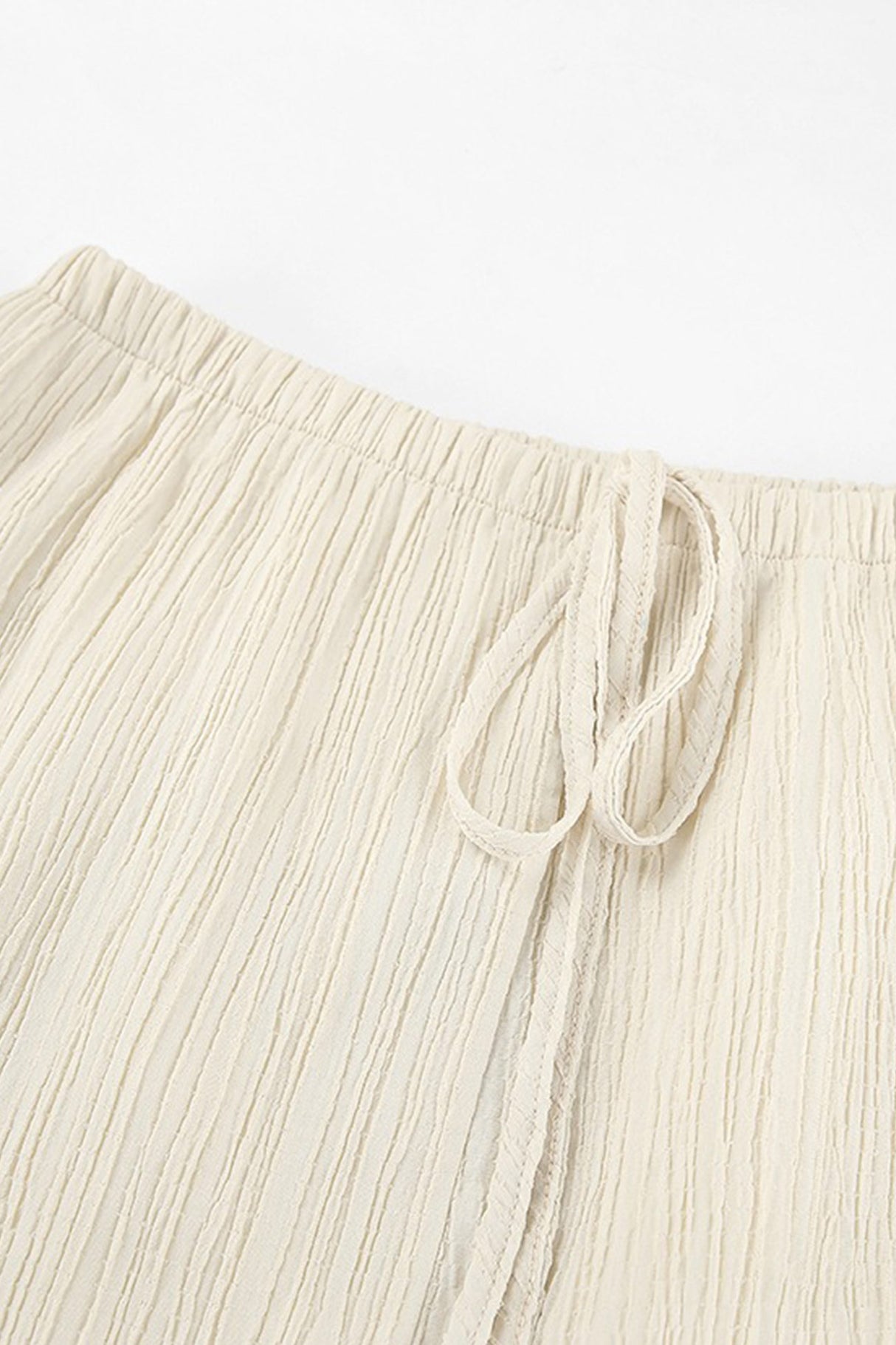 Arolora Tie-up Vest Long Pants Set