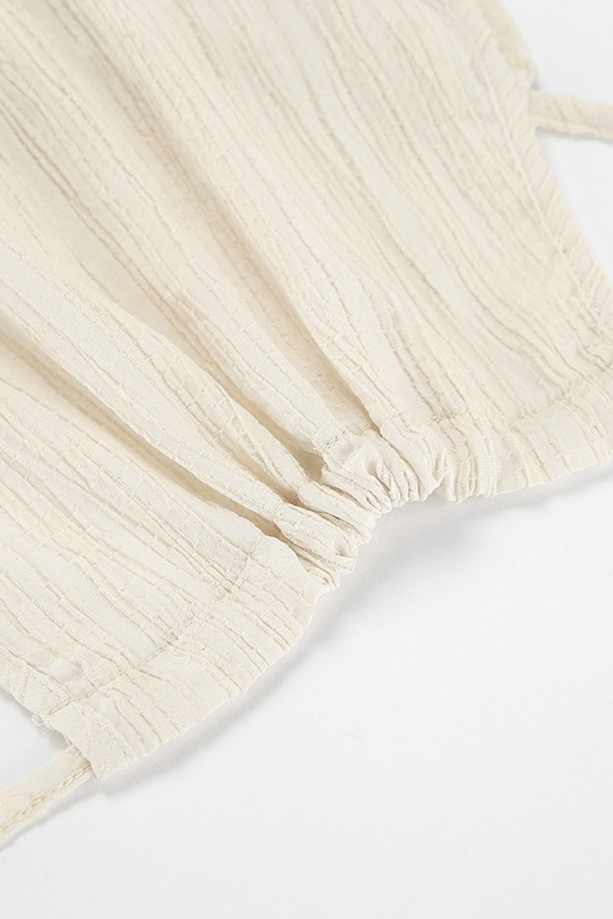 Arolora Tie-up Vest Long Pants Set