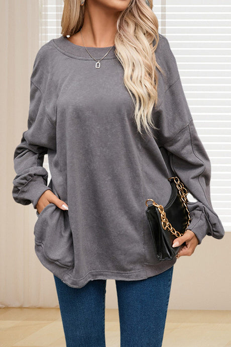 Arolora twisted-back-pocketed-ribbed-tops