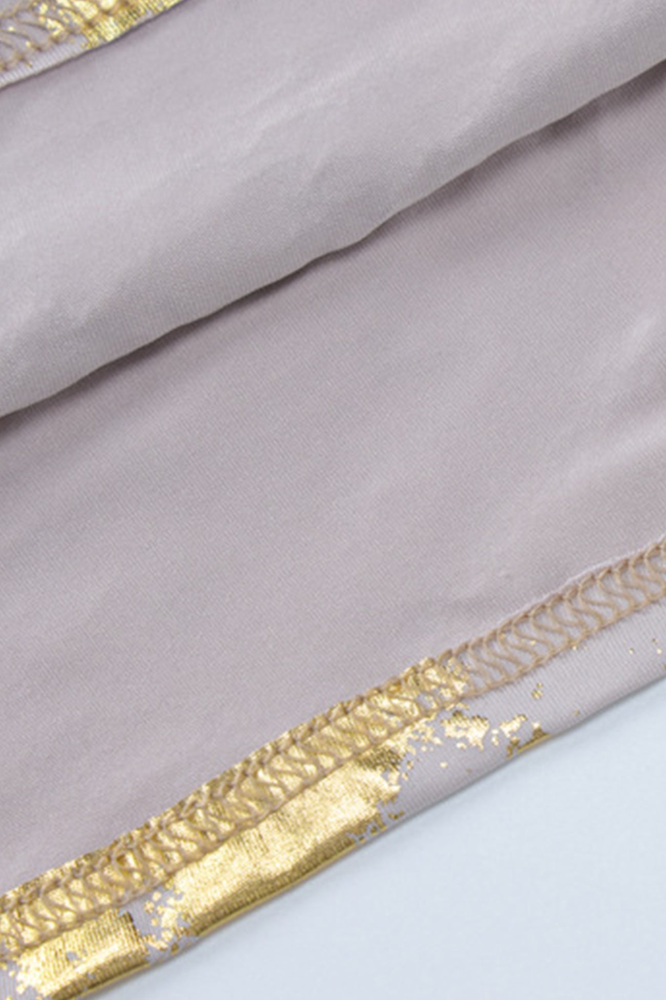 Arolora v-neck-backless-hot-stamping-cami-dress