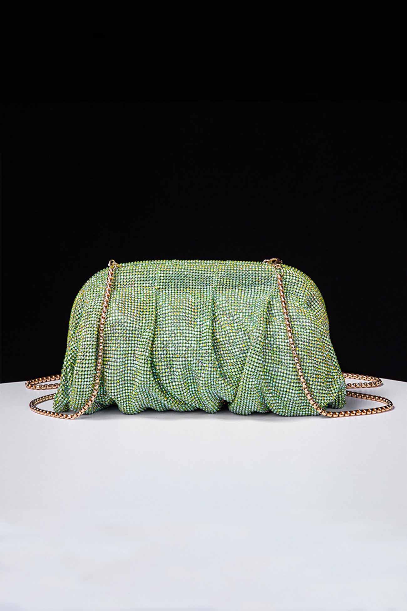Rhinestone Clutch Crossbody Bag