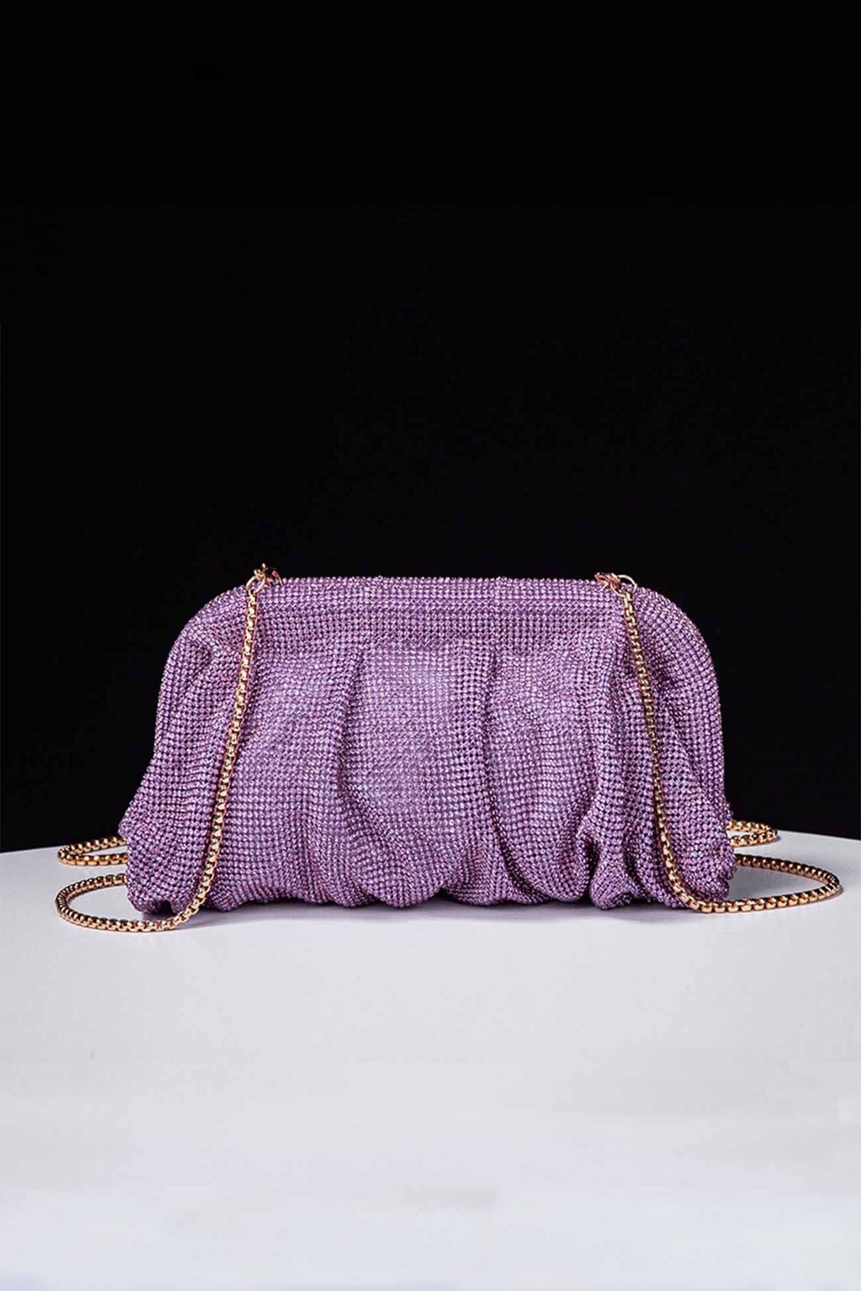 Rhinestone Clutch Crossbody Bag