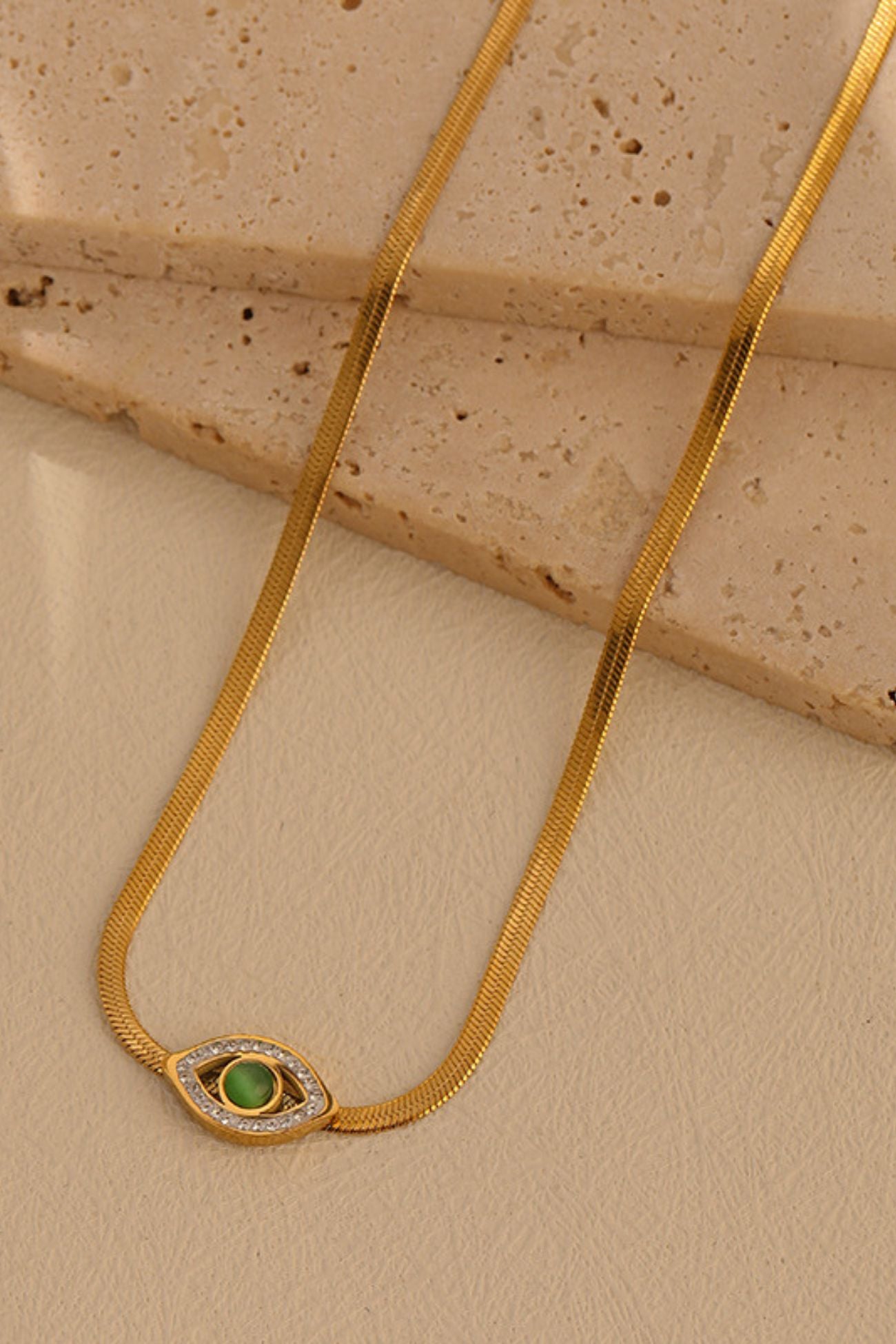 Demon's Eye Titanium Steel Necklace