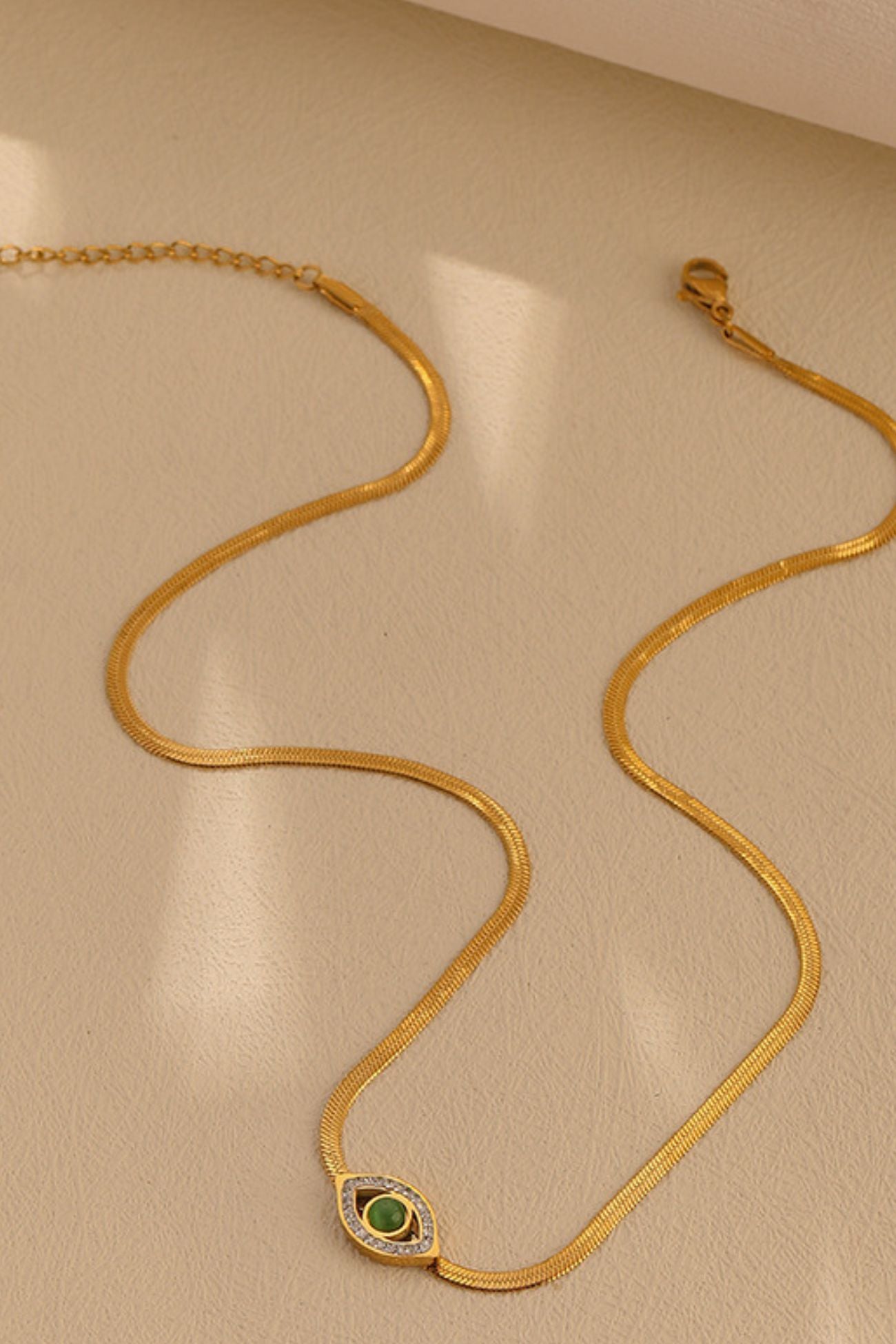 Demon's Eye Titanium Steel Necklace