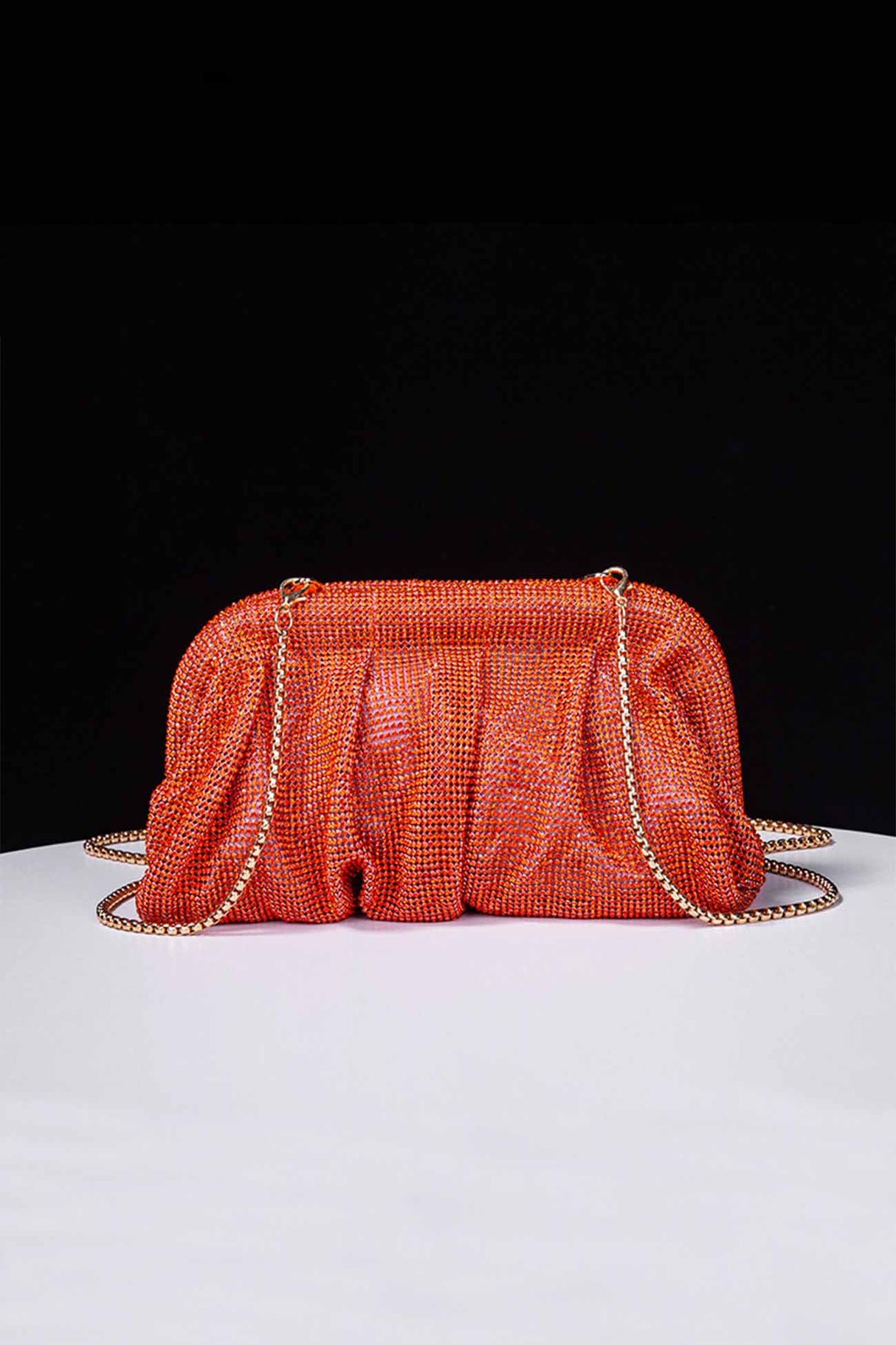 Rhinestone Clutch Crossbody Bag