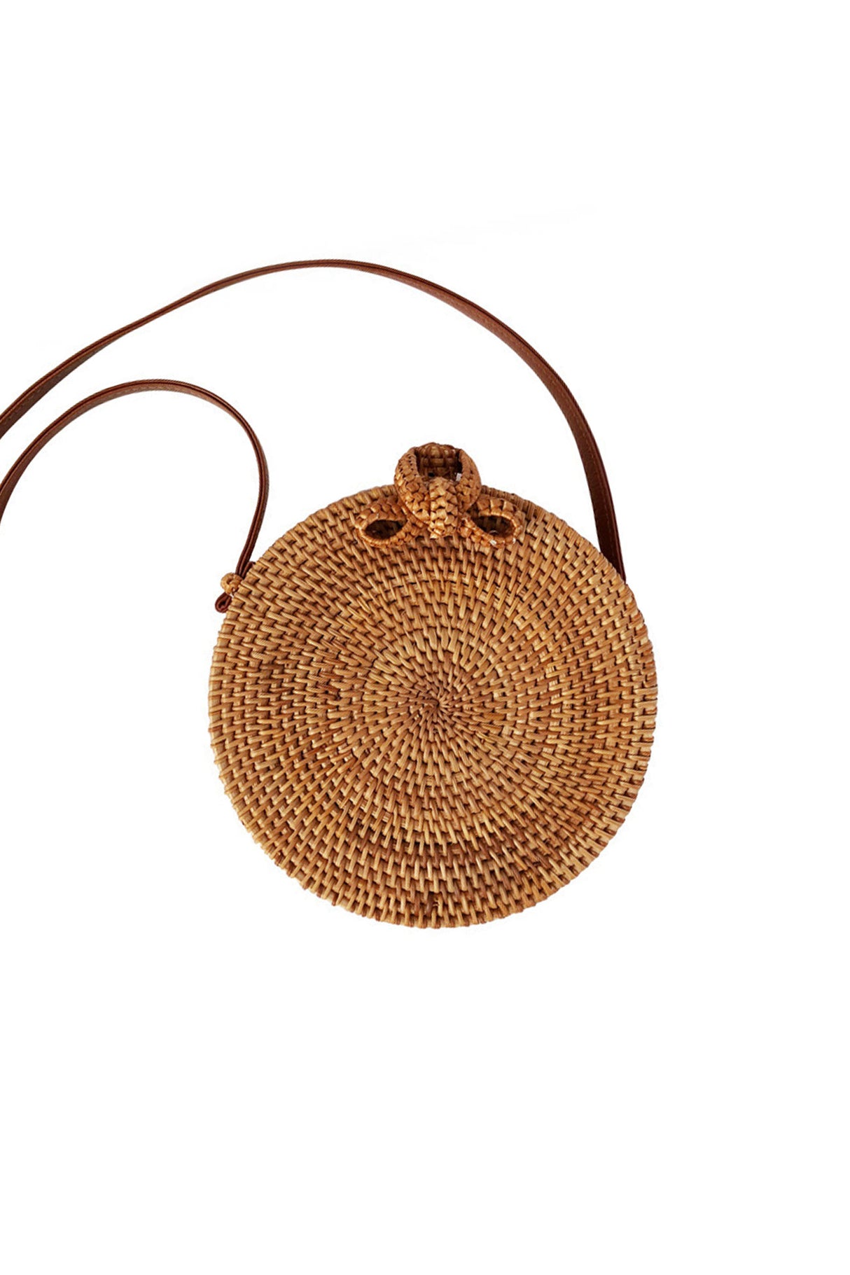Bali Rattan Straw Handmade Crossbody Bag