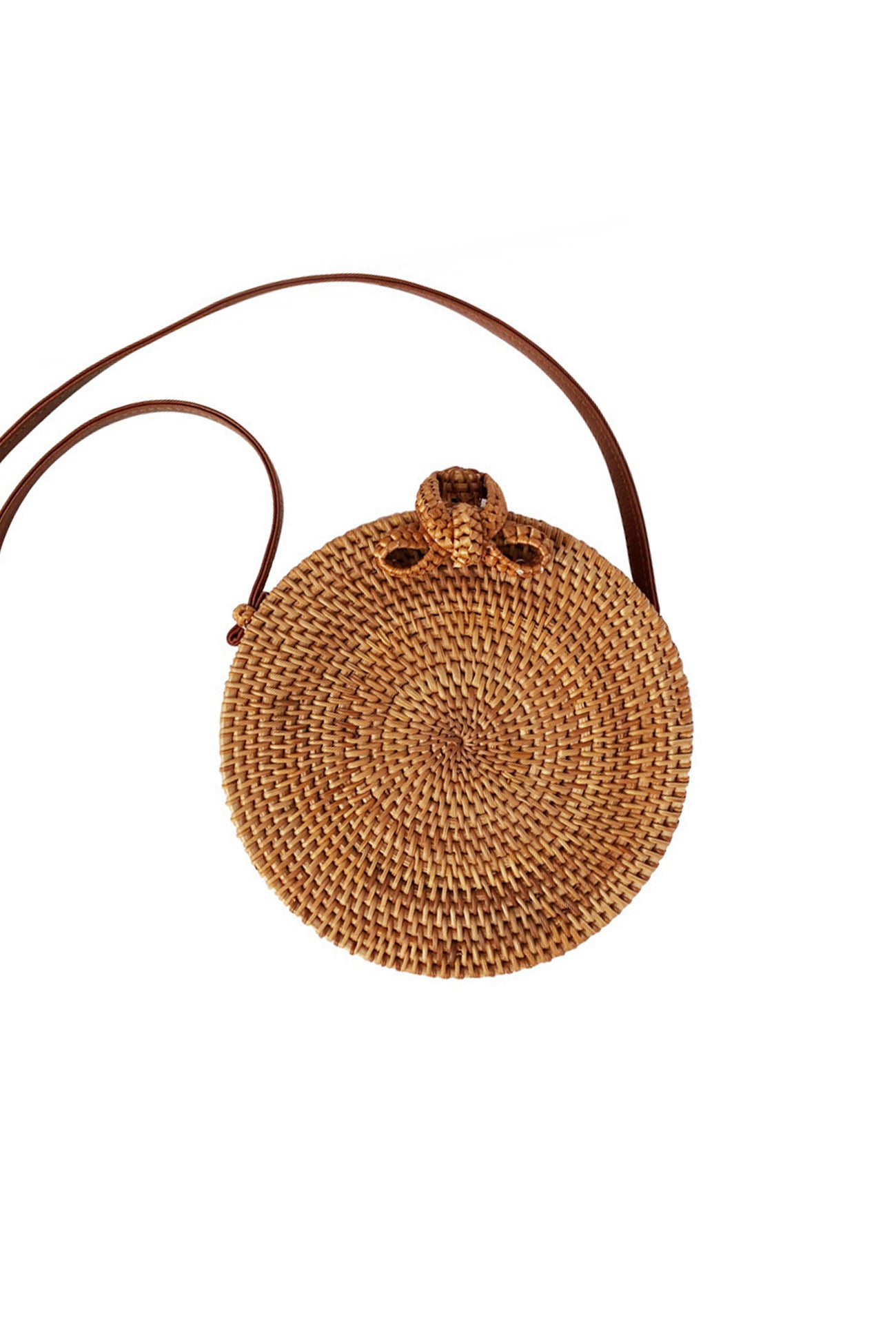 Bali Rattan Straw Handmade Crossbody Bag