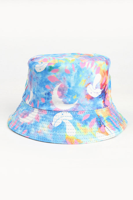 Butterfly Tie-dye Reversible Bucket Hat