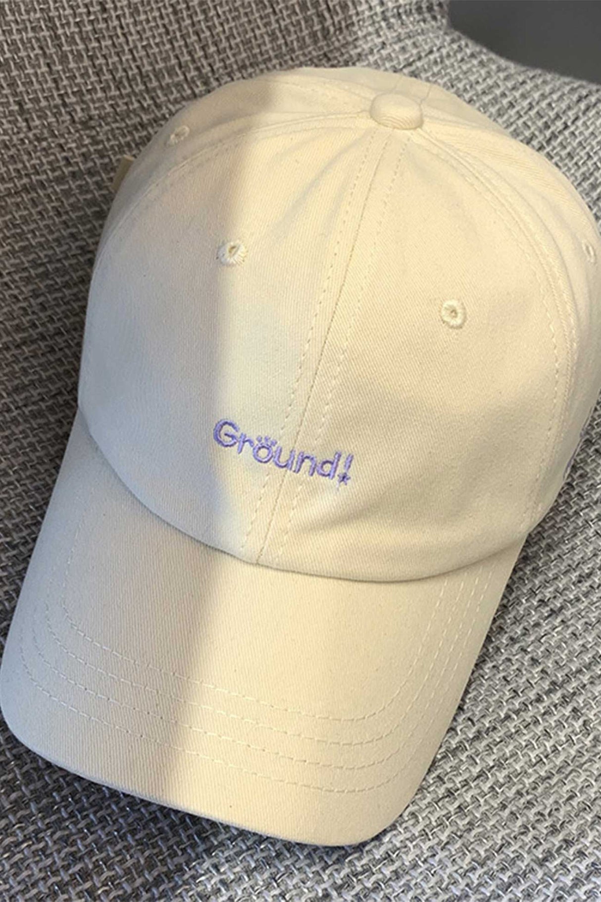 Casual Alphabet Embroidery Baseball Cap