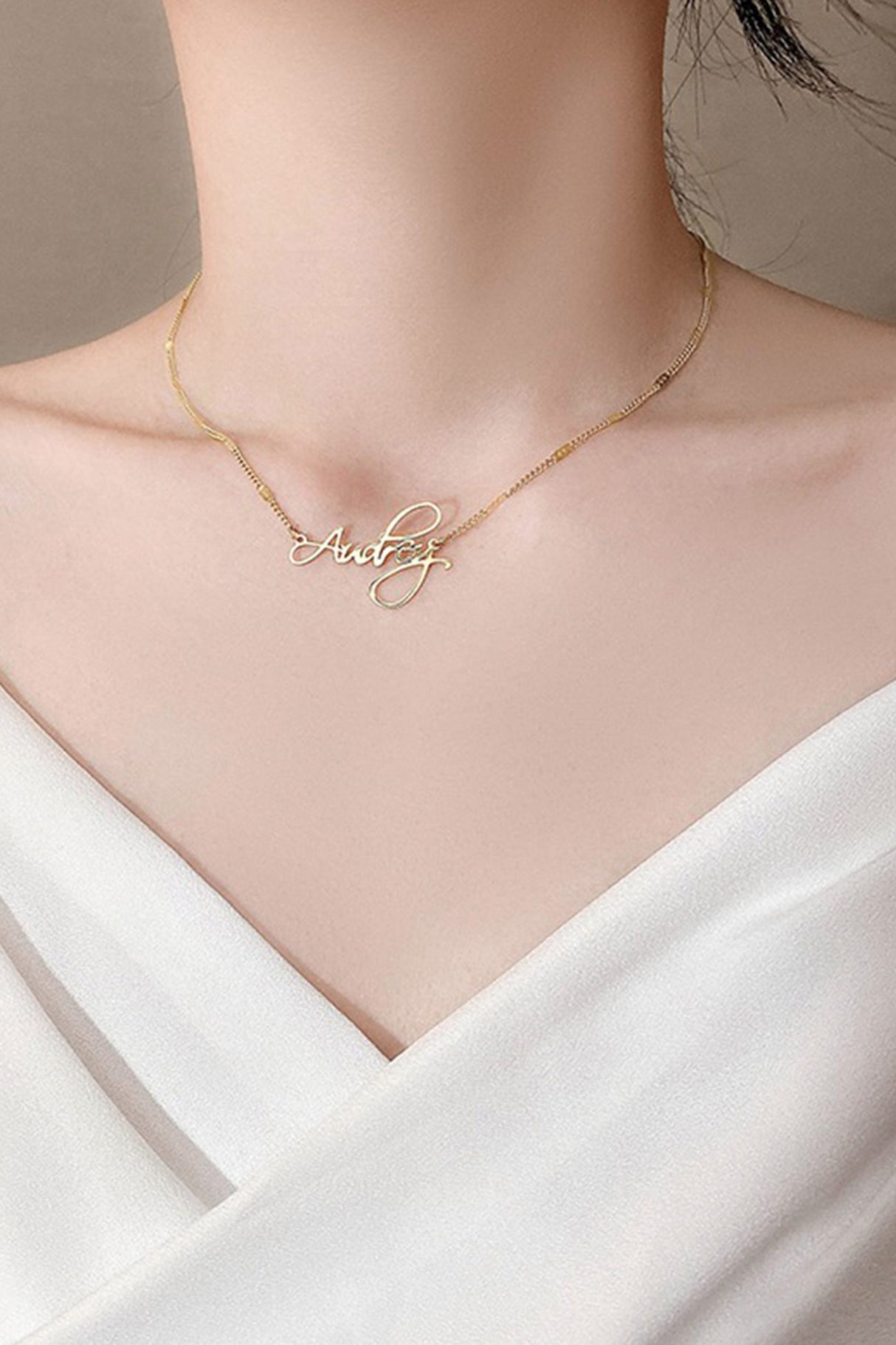 Minimalist Letter Necklace
