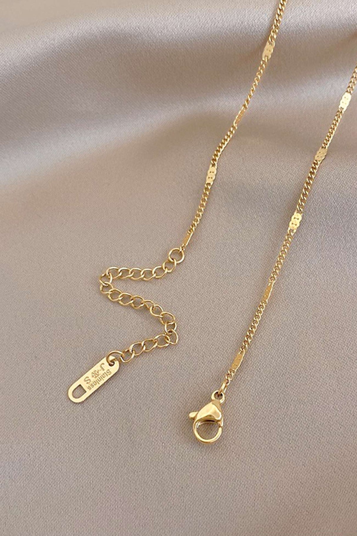 Minimalist Letter Necklace