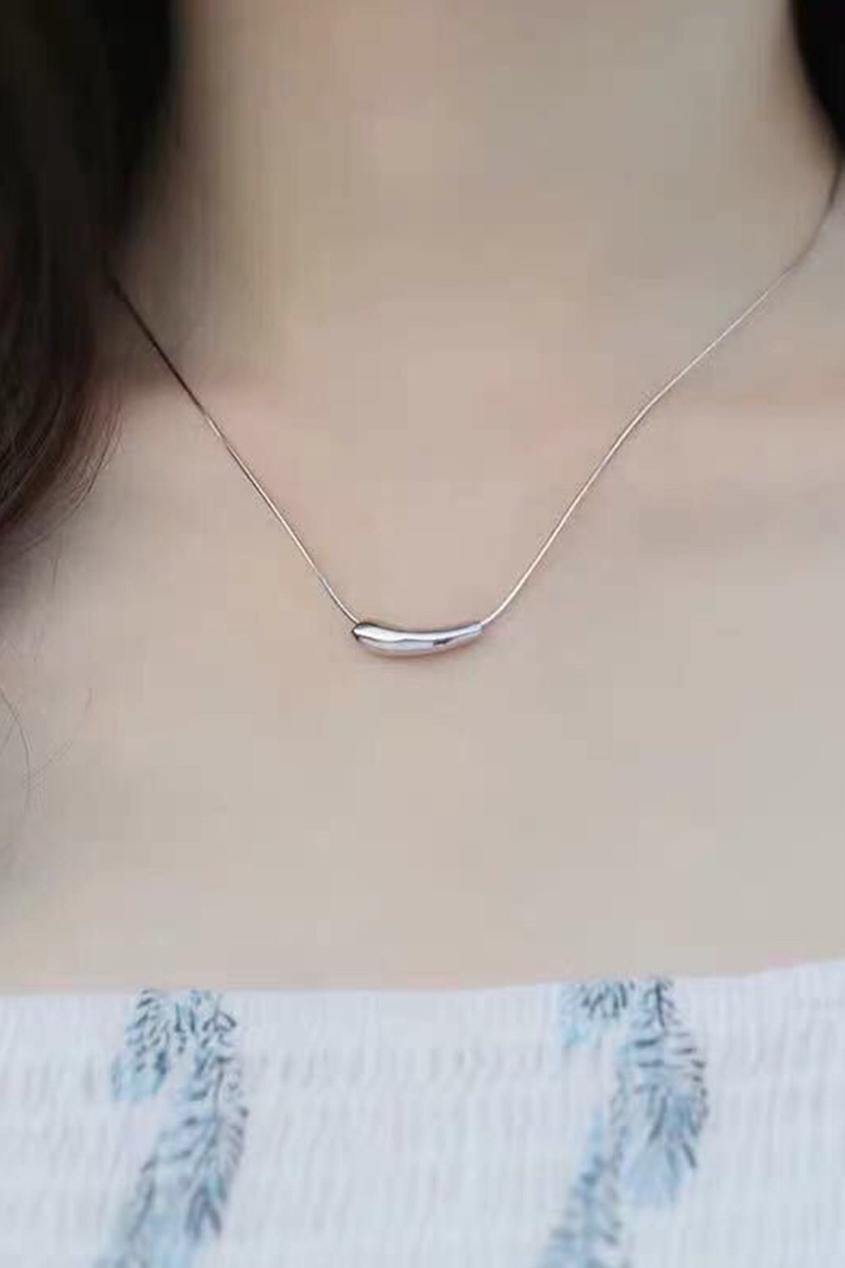 Minimalist Water Drop Necklace