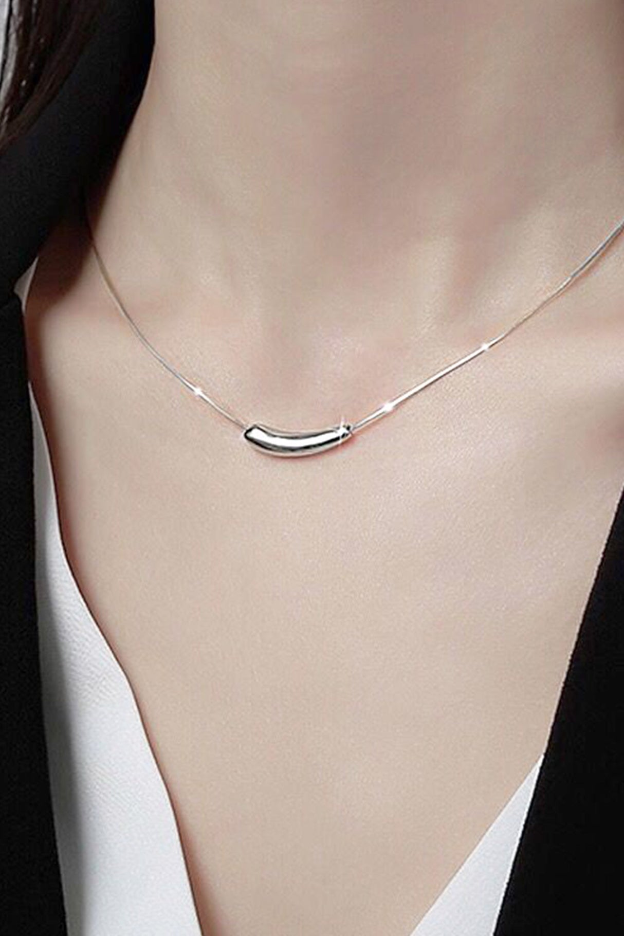 Minimalist Water Drop Necklace