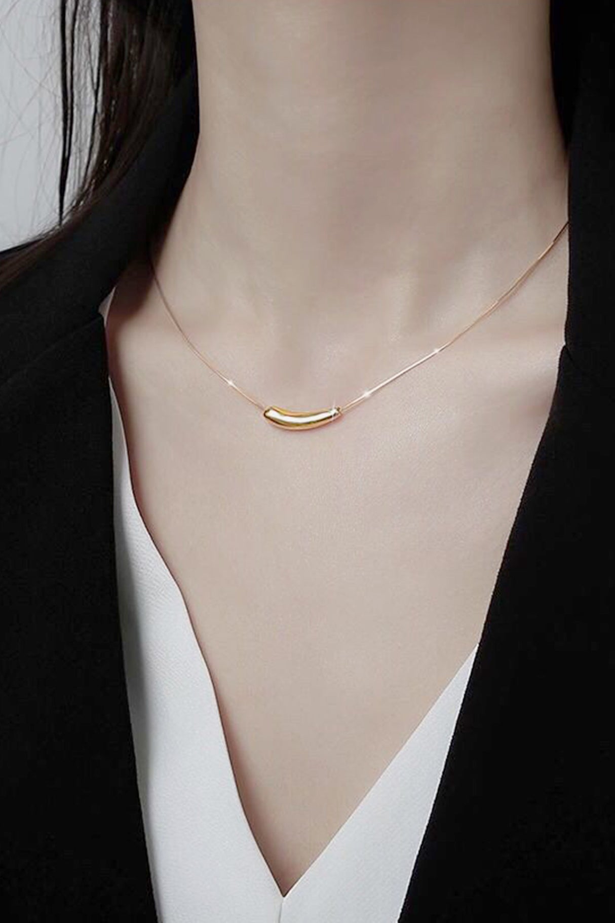 Minimalist Water Drop Necklace