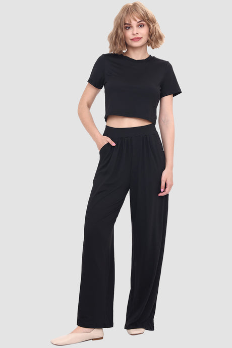 Short-sleeved T-shirt & Trousers Two-piece Set