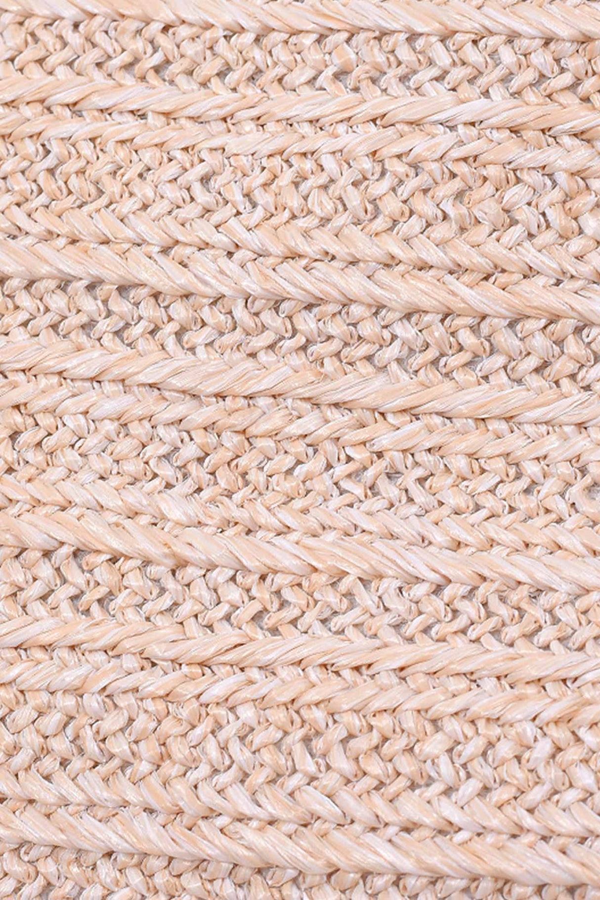 Solid Handmade Straw Crossbody Bag
