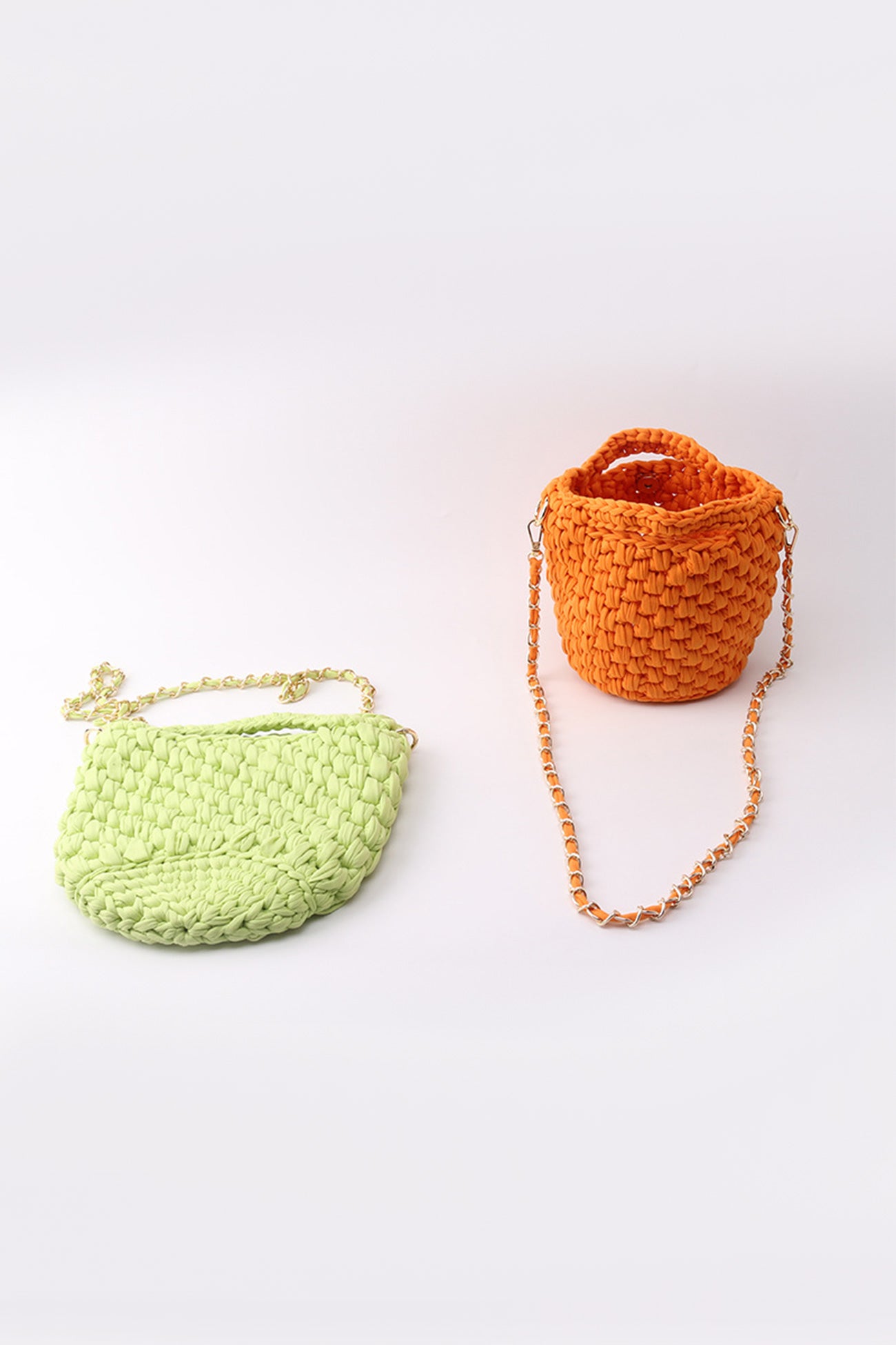 Solid Handwoven Crossbody Bag