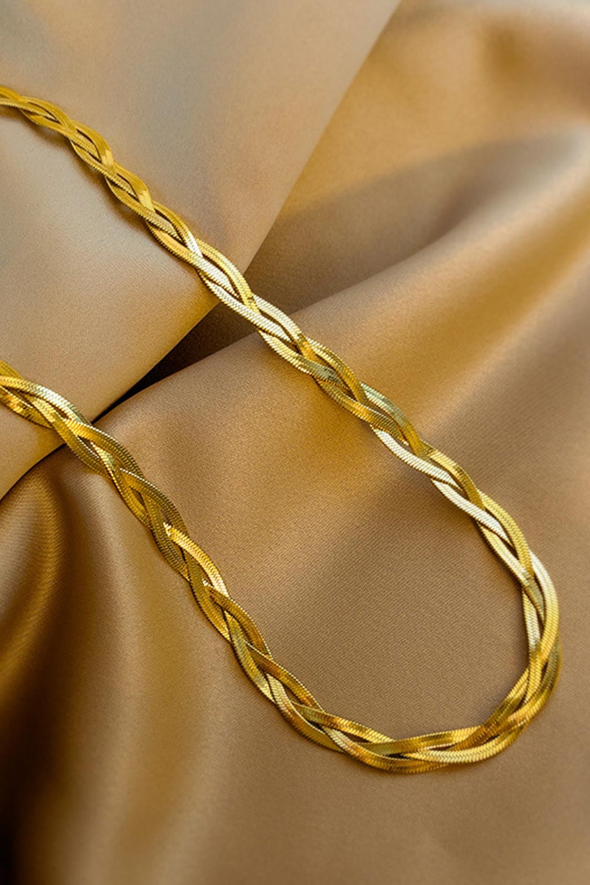 Three Layer Braided Necklaces