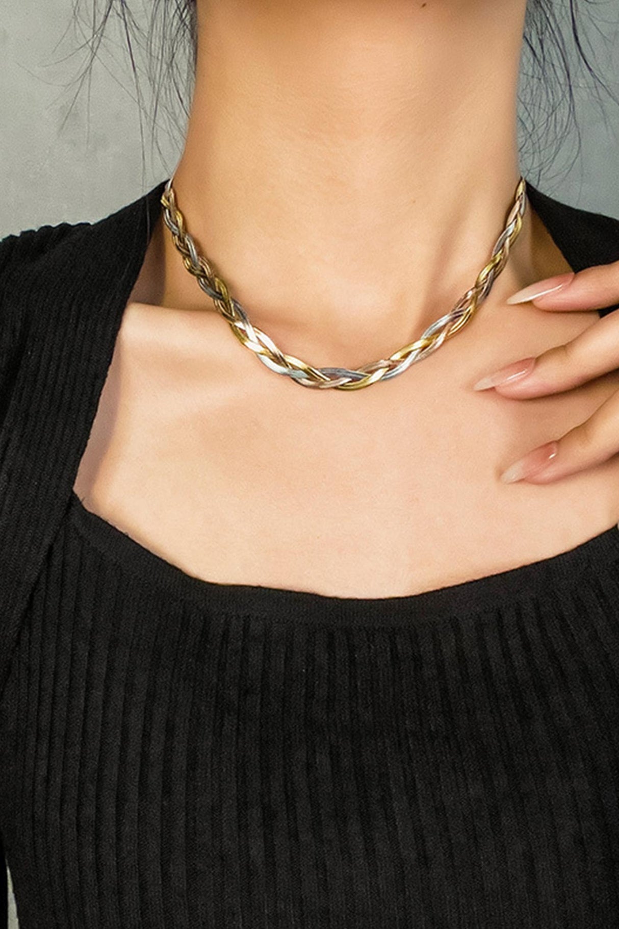 Three Layer Braided Necklaces