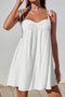 Bow Tie-up Cami Mini Dress