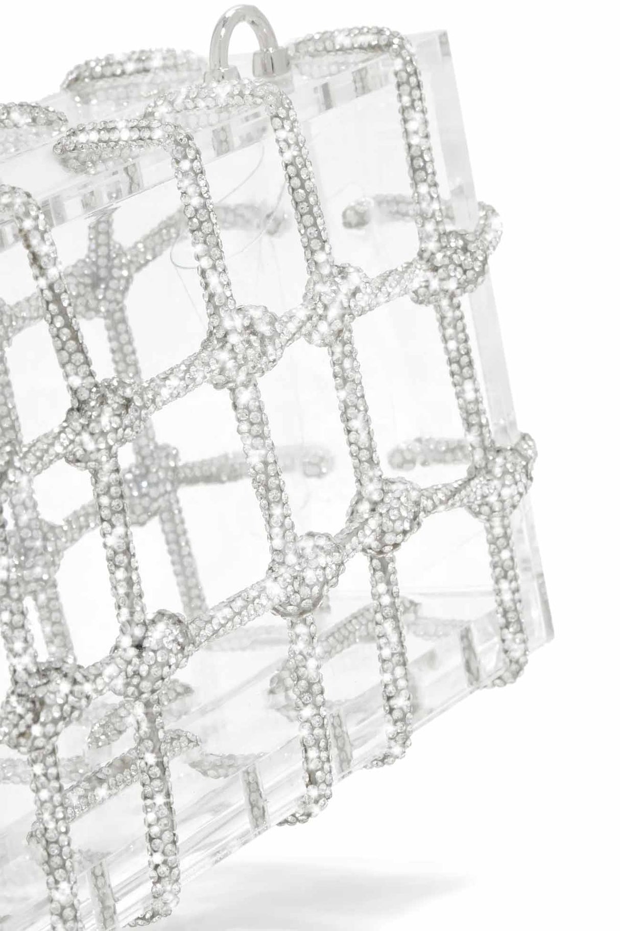 Rhinestone Clear Shoulder Bag