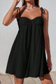 Bow Tie-up Cami Mini Dress