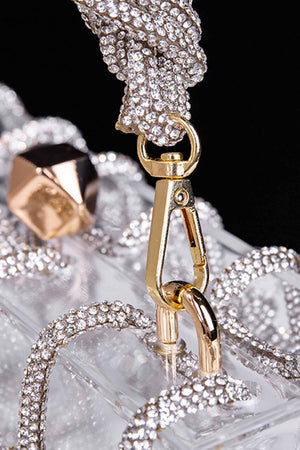 Rhinestone Clear Shoulder Bag