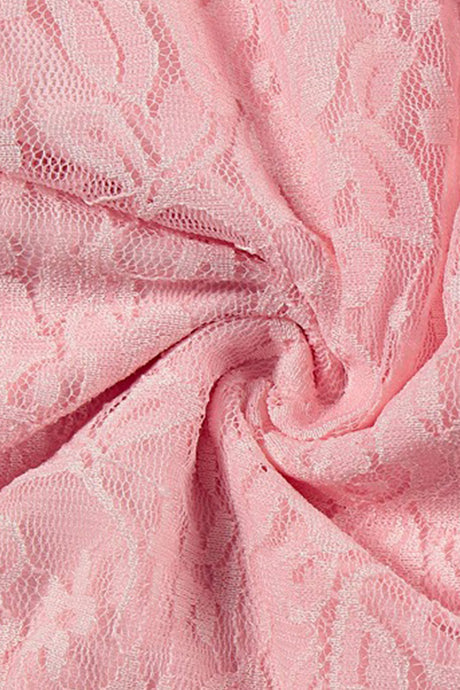 Halterneck Lace Patchwork Ruched Dress