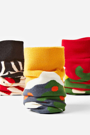 Christmas Gift Box 4 Socks Set