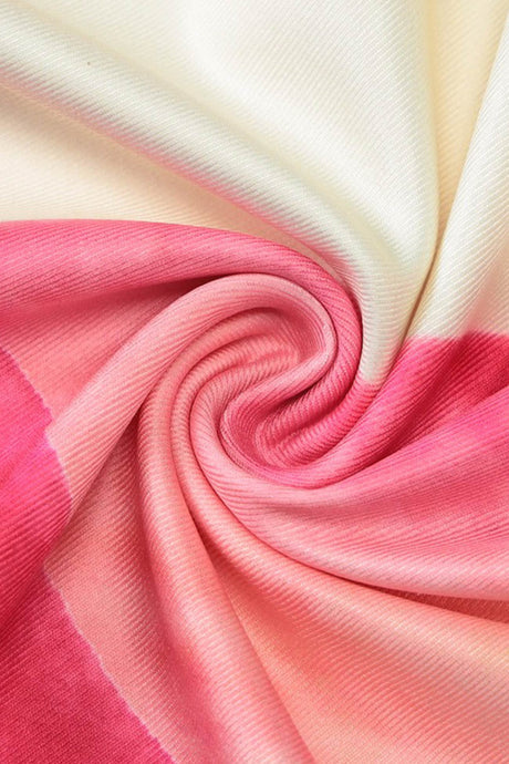 Arolora Floral Cowl Neck One-shoulder Mini Dress