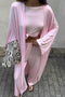 Solid Color Comfy Three-piece Outfit
