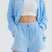 Arolora Long Sleeve Solid Color Shirt Shorts Set
