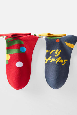 Christmas Gift Box 4 Socks Set